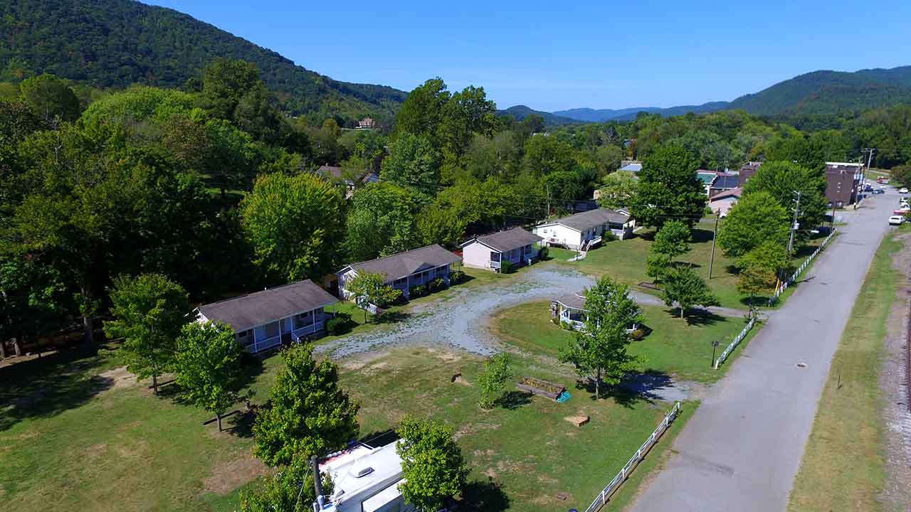 springbrook-cottages-hot-springs-nc Aerial Drone Photo and Video Services-Travel, Business, and Real Estate